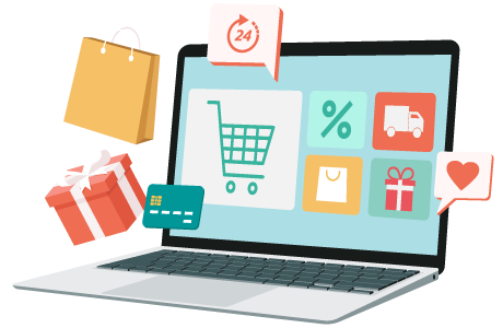 ECサイト イラスト